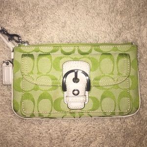 Coach Wristlet. Like new!